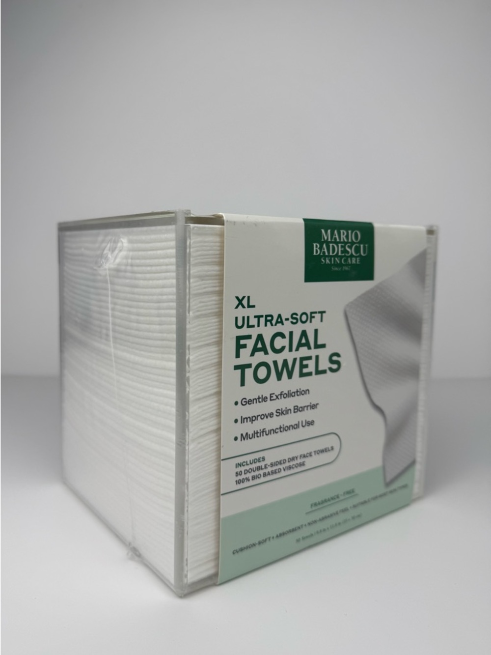 MARIO BADESCU 50pc Face Towels In Acrylic Box Set